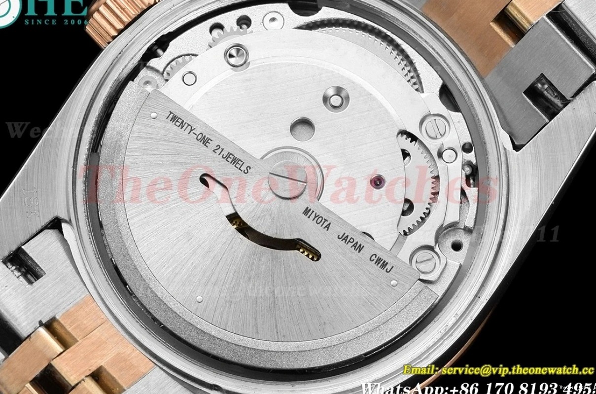 Silver SS GDF Dia RG Datejust MY8215 28mm 0130